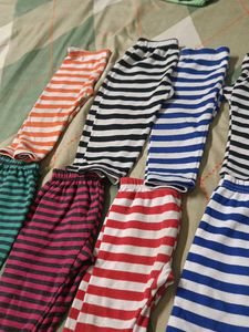 Striped Pajama Bottoms - Pack of 10