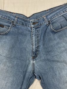 Classic Blue Denim Shorts