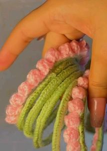 Handmade Crochet Bangle Bracelet