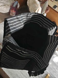 Striped Travel Bag