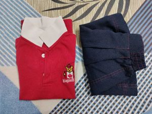 Tees- Skirt Uniform Set