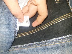 Men's Blue Jogger Jeans