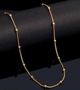 Gold Tone Chain Necklace Pack Of 2