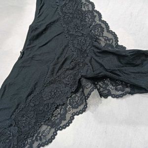 Black Lace🪔 Trim Briefs