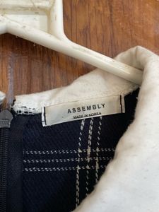 Chic Plaid Collared Top