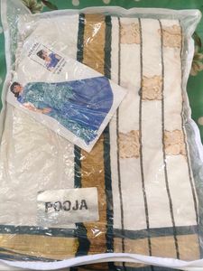 Beautifu cotton l Saree with Blouse