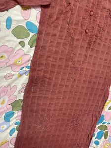 Embroidered Cotton Kurta for women’s 😍