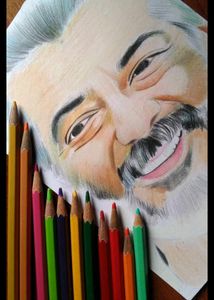 South Actor😍🤗🥰 colour Art Work