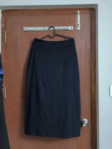Classic Navy Blue Skirt