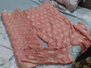 beautiful banarsi kurta with dupatta