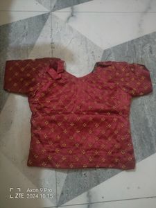 Burgundy Tiered Lehenga Set