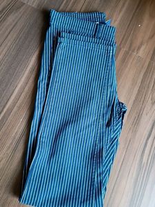 Blue Saint Striped Shorts - Size 30