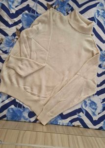knit pullover turtleneck