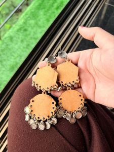 Unique Boho Jhumka Earrings