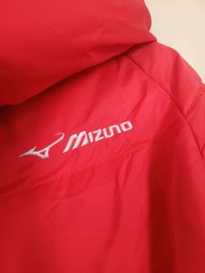 Red Puffer Jacket with Hood