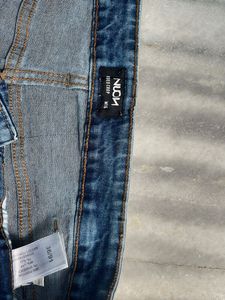 Men's Blue Wash Denim Jeans