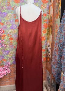Elegant Satin Maxi Dress