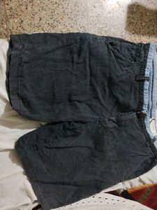 Men's Dark Grey Casual Shorts