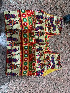 Vibrant Ethnic Embroidered Blouse