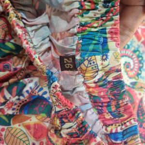 Vibrant Paisley Print Lehenga Choli with Dupatta