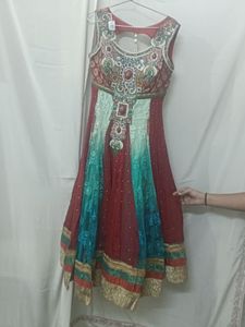 Embroidered Anarkali Gown