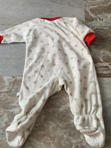 My 1st Christmas Baby Sleepsuit