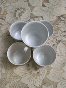 Ceramic Tea Cups - Set of 5