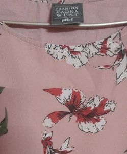 Whimsy Chiffon Floral Print Dress