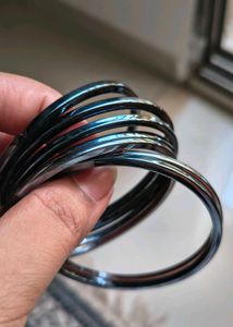 Set of Black Bangles