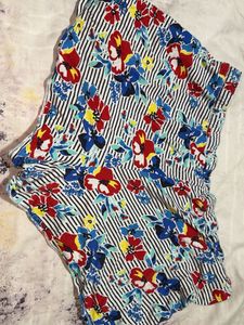 New Floral Print Shorts