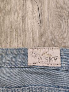 Men Sky Beggy Jeans Waist 30