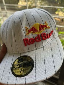 Rare Red Bull Pinstripe New Era Cap