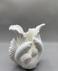 Decorative Fish Pen Holder