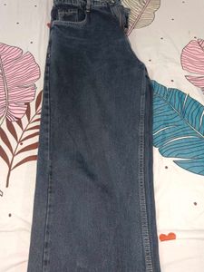 Wide Leg Denim Jeans