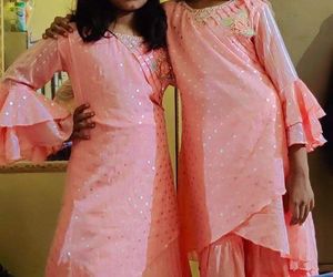 Charming Pink sharara for functions