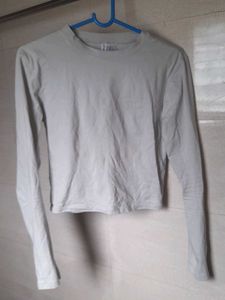 H&amp;M  Grey Long Sleeve Top 🤍