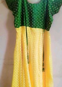 Beautiful Yellow Ethnic Gown