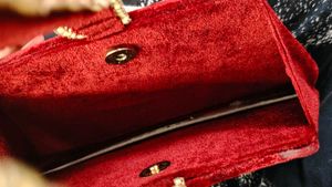 Red Velvet Heart Bag