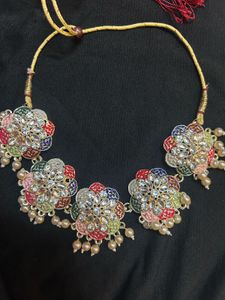 Colorful Floral Necklace