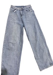 Light Wash Wide Leg Jeans