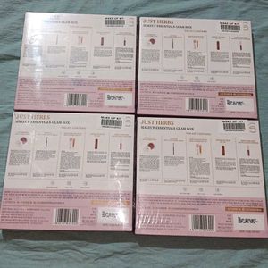 Four makeup kits and 1 Lipstick Kit