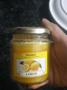 Arome Lemon Fragrance Candle