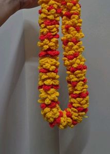 Handmade Crocheted Floral mala