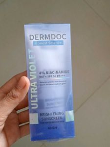 DERMDOC Ultra Violet Brightening Sunscreen SPF 50