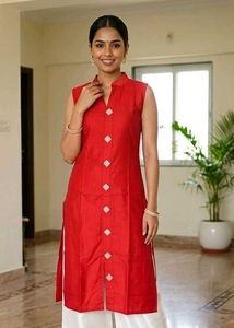 Elegant Red Kurta for Women
