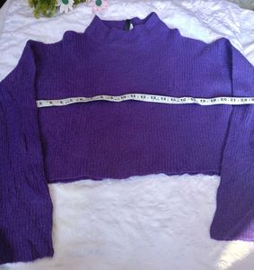 H&amp;M Purple Knit Jumper