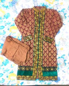 Chhabra 555 Embroidered Kurta and Churidar Se