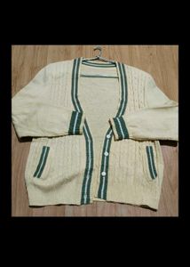Vintage Style Cable Knit Cardigan