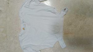 White Long Sleeve Crop Top