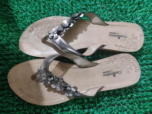 bata leather slipper